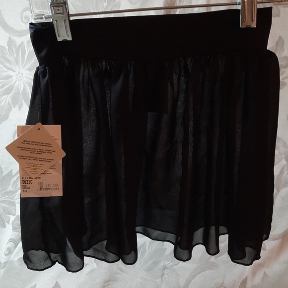 Beautifully Decorated Pull On Georgette Skirt - Picture 3 of 7